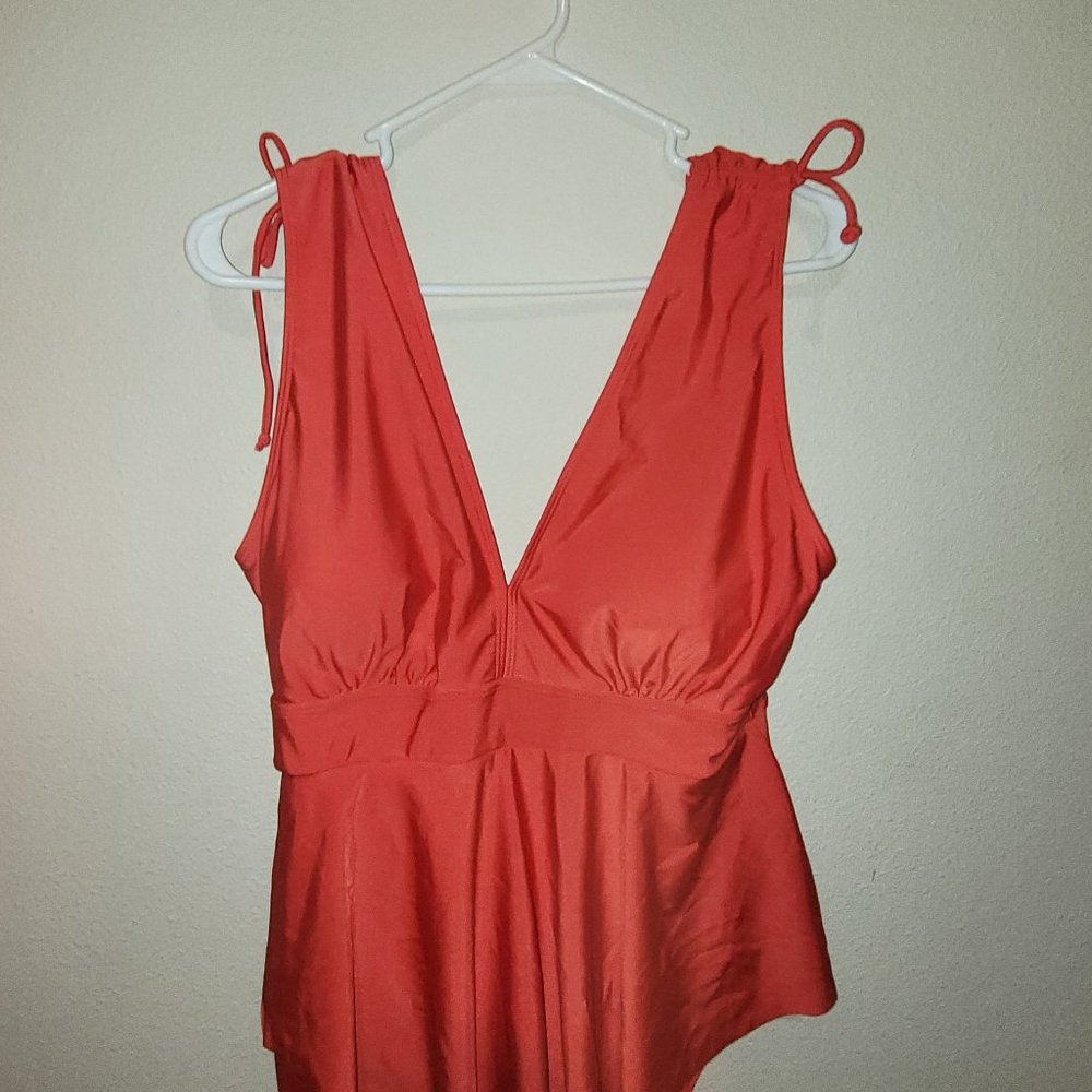 NWT Red Swimsuit 1x